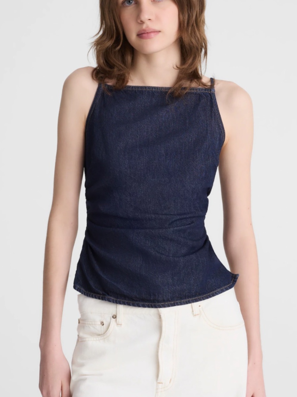 Denim top